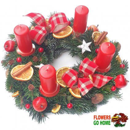 Staročeský adventní věnec