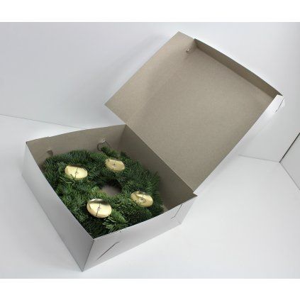 Krabice na věnec 25cm