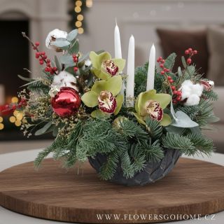 Dopřejte si letos Vánoce v opravdovém klidu a bez shonu. 🎄 Luxusní svícen v keramické nádobě promění váš domov v útulné,...