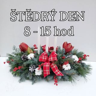 Přejeme klidné vánoční svátky 🎄🙏 A nezapomeňte, že máme i dnes otevřeno - takže pokud budete potřebovat kytici nebo ještě...